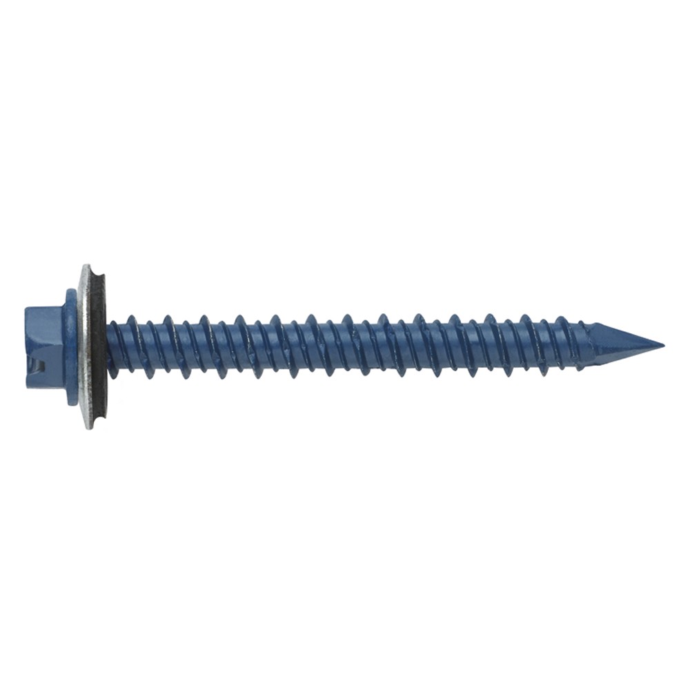 HEA + ARVUL [CP] Tornillo para fijación directa. Montado con arandela vulcanizada de acero-EPDM